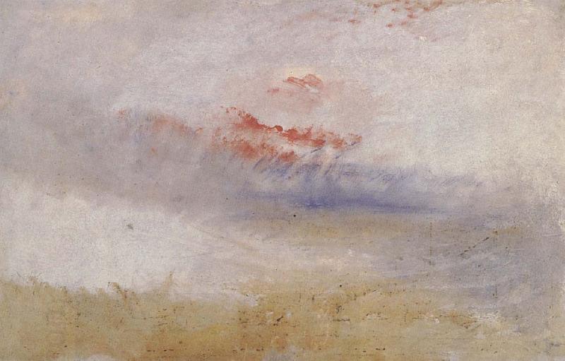 Joseph Mallord William Turner Flammulated sky oil painting picture